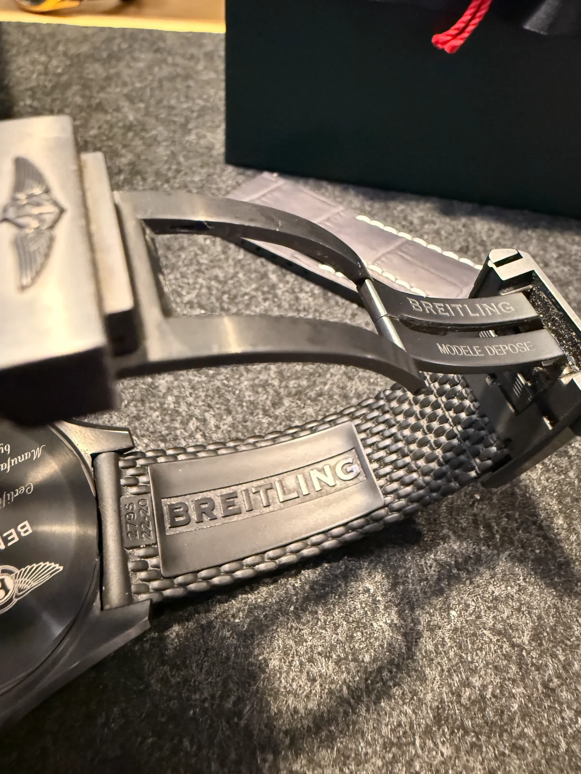 Breitling for Bentley OEM deployment clasp
